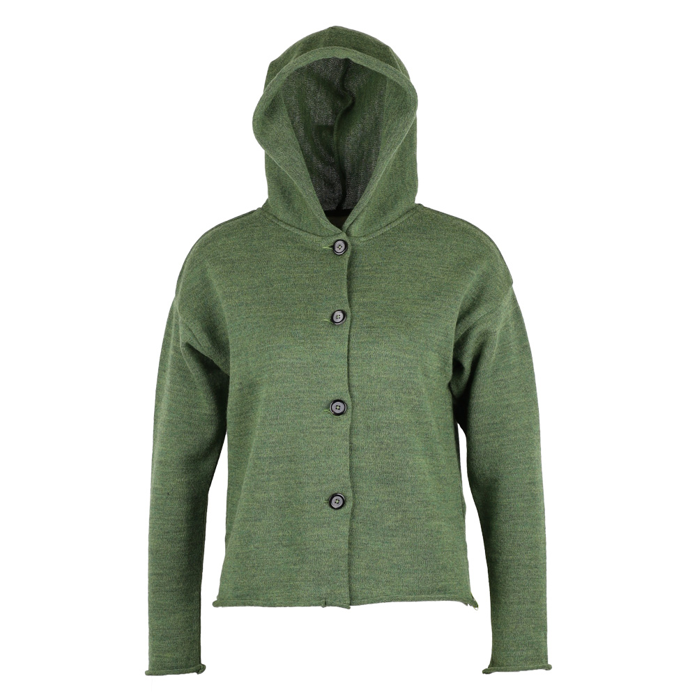 OS Kap. Kurzjacke locwool | thymian mel.