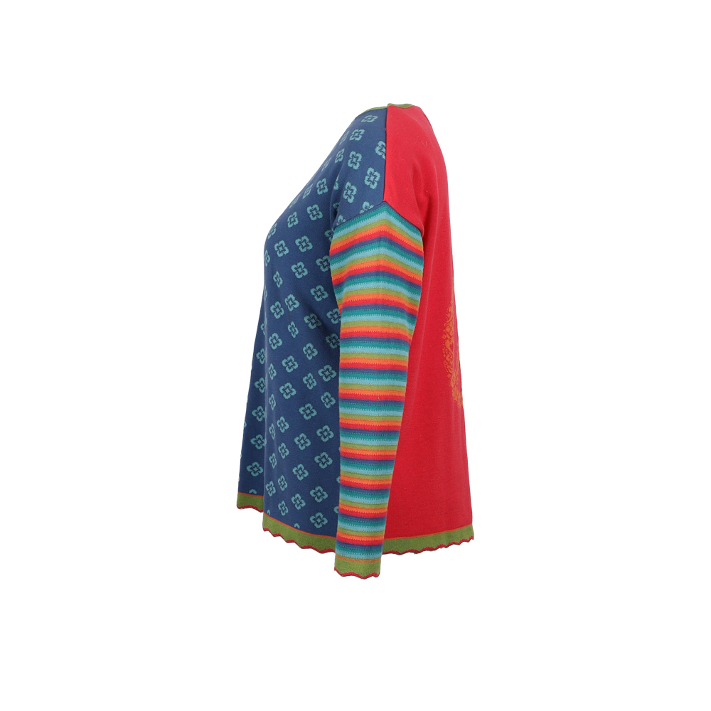 Oversize Pullover Peace | bunt