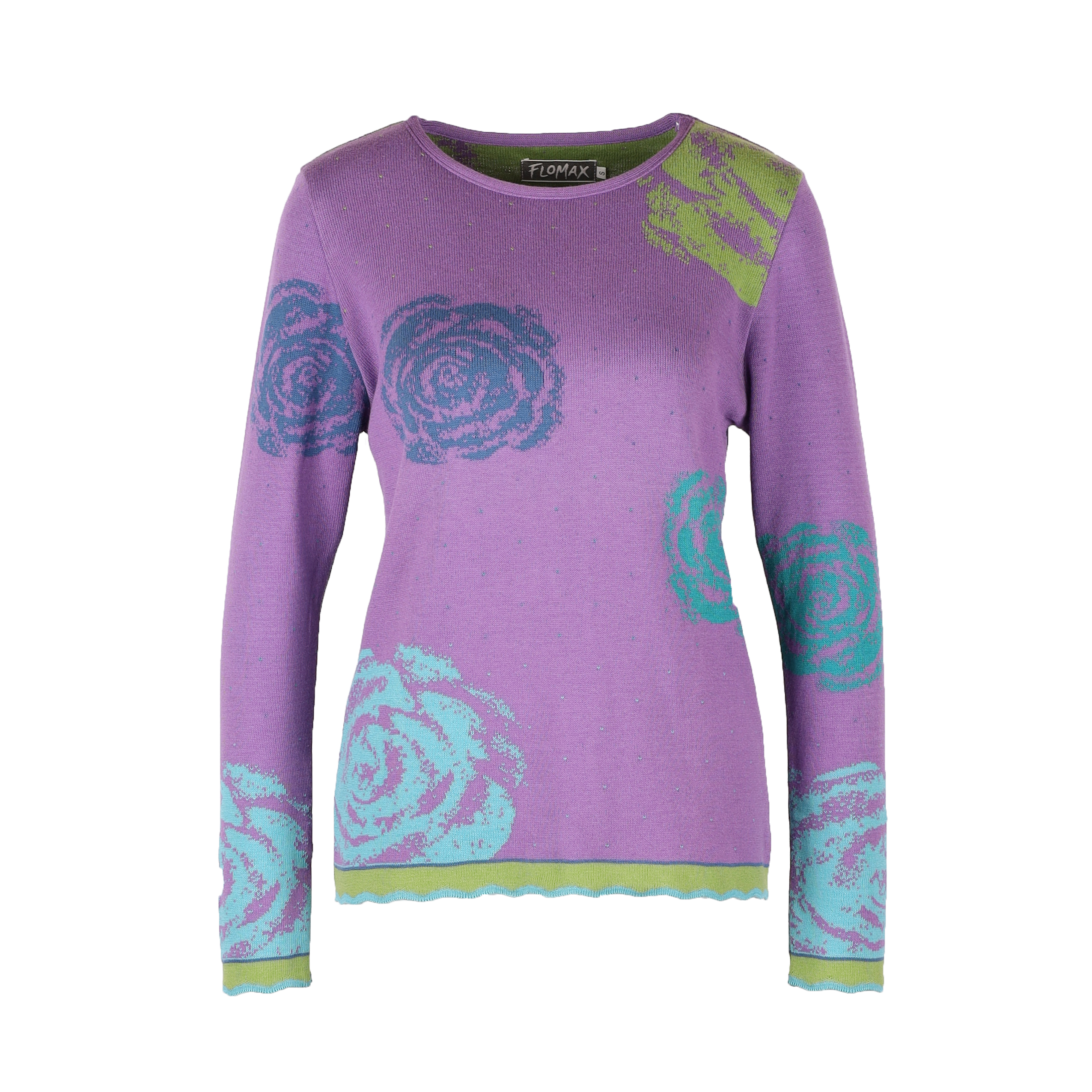 Pullover Amelia flieder|bunt