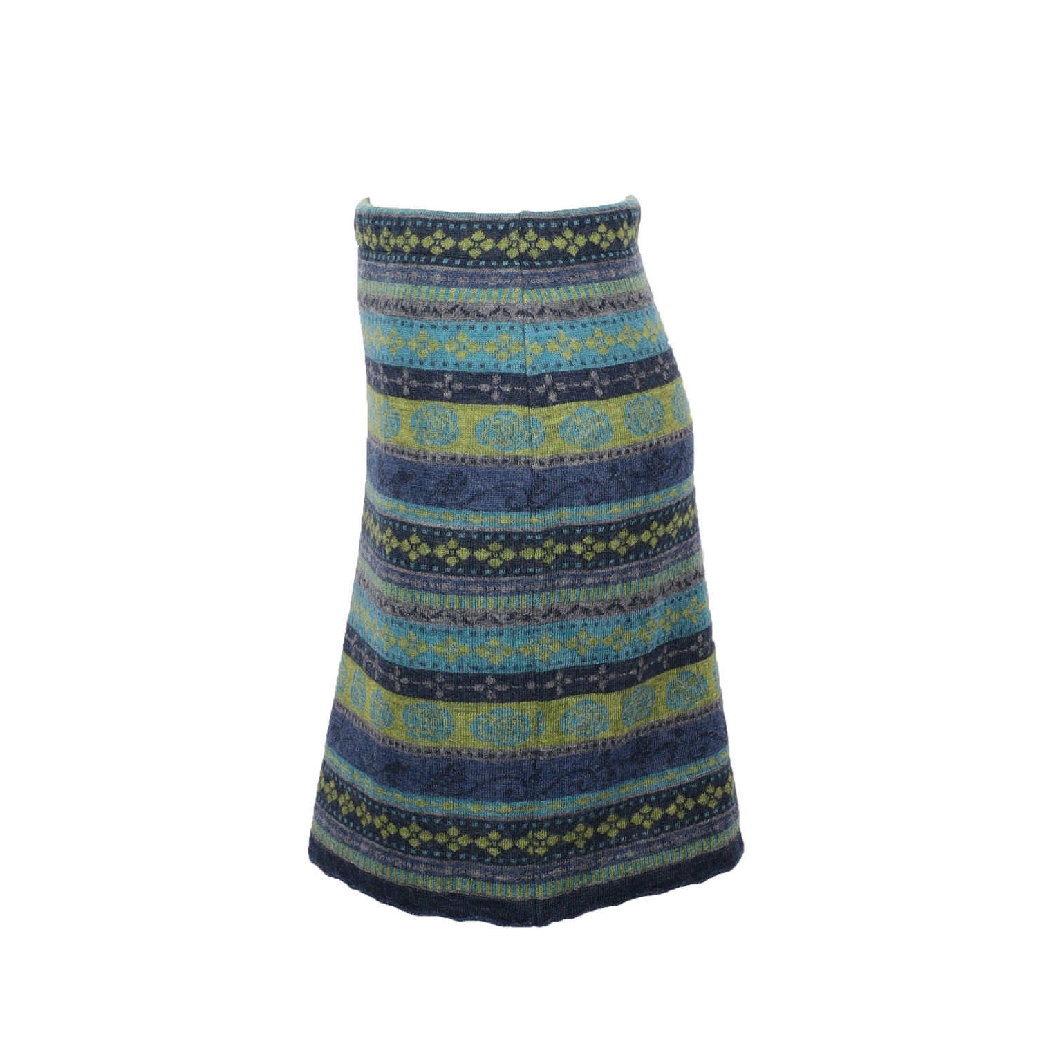 Strickrock Rosalia nachtblau|jeans