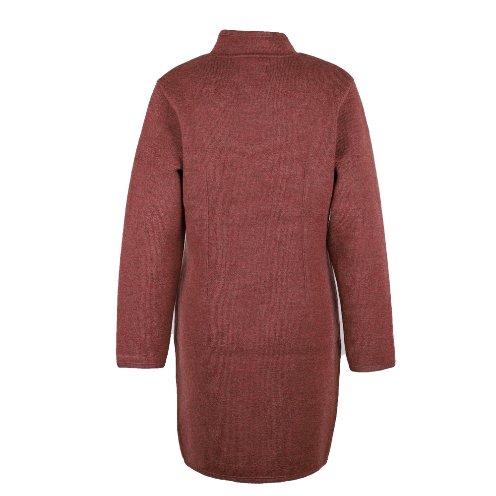Walk Stehkragenmantel | rosenholz