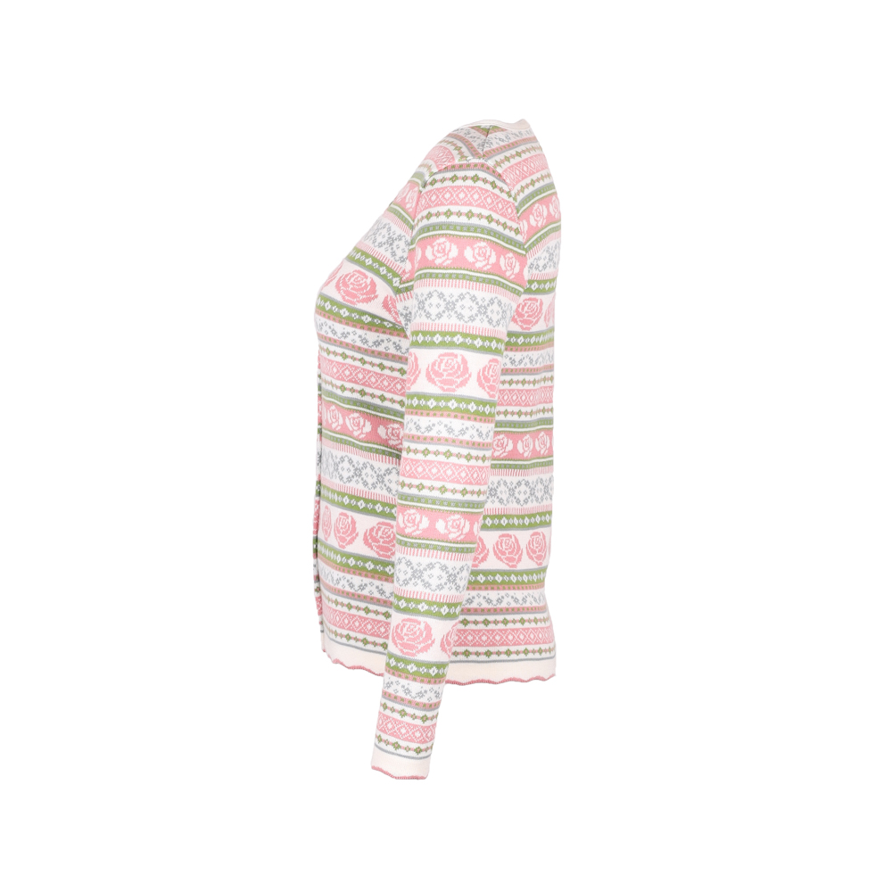 Strickjacke Solei natur|altrosa
