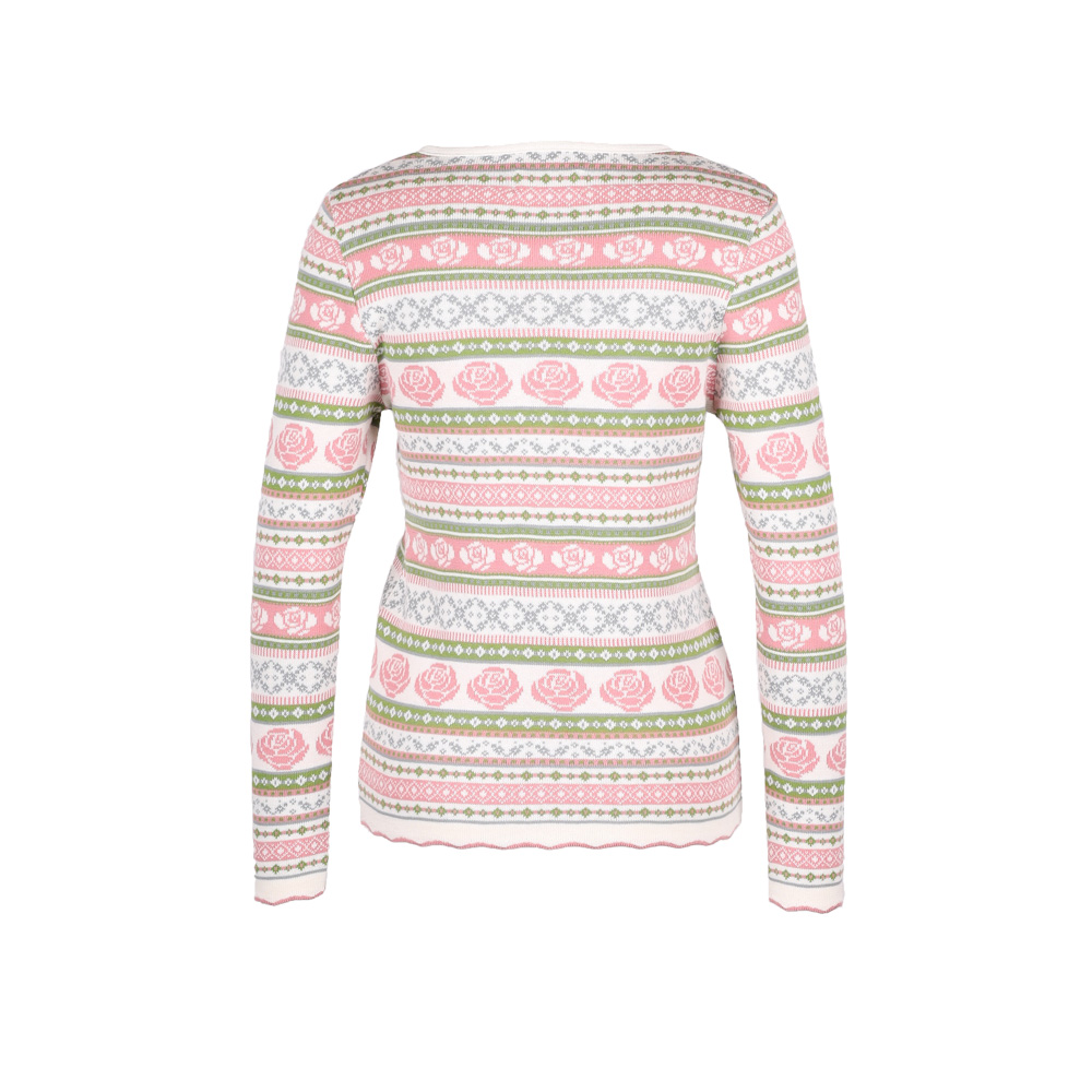 Strickjacke Solei natur|altrosa