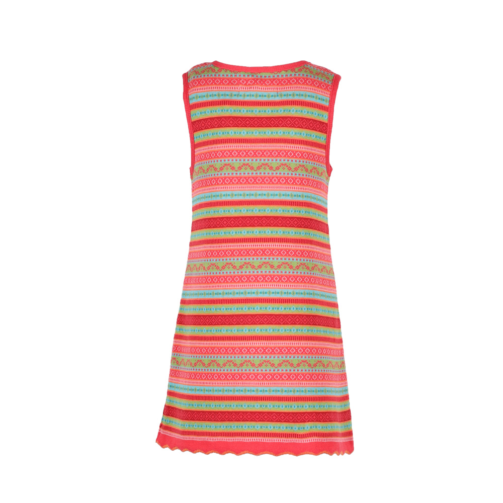 Trägerkleid weit Fee Kinder hibiskus|bunt