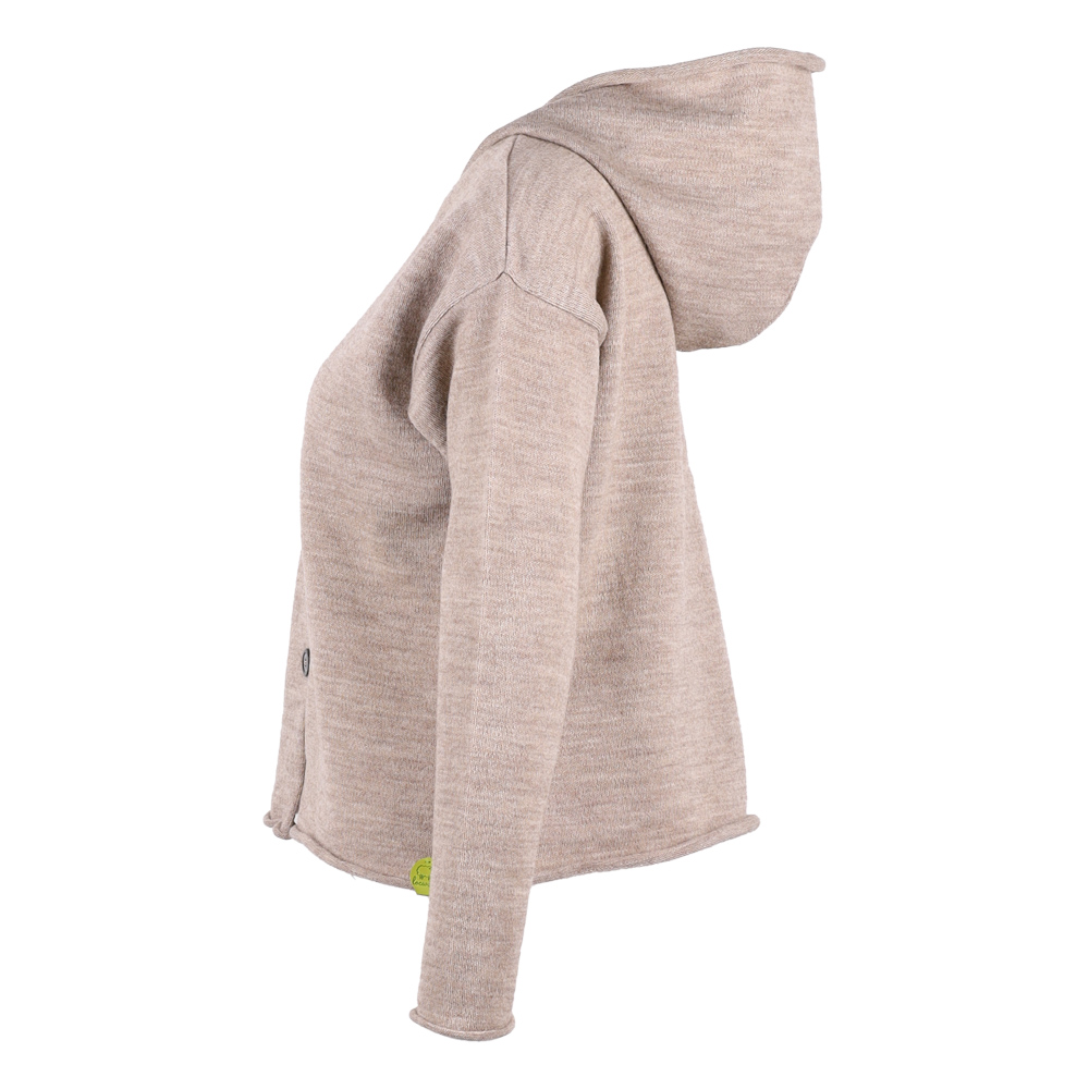 OS Kap. Kurzjacke locwool | birke mel.