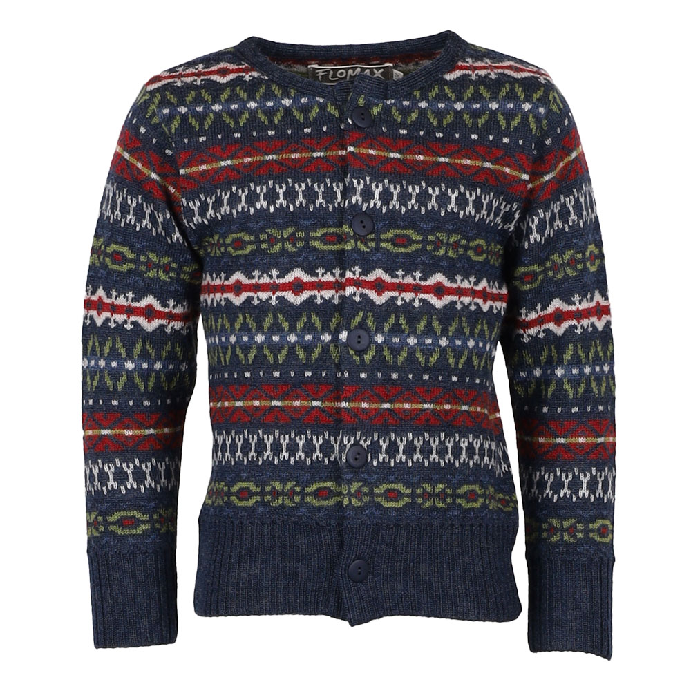 Jacke Tom Kinder nachtblau/bunt
