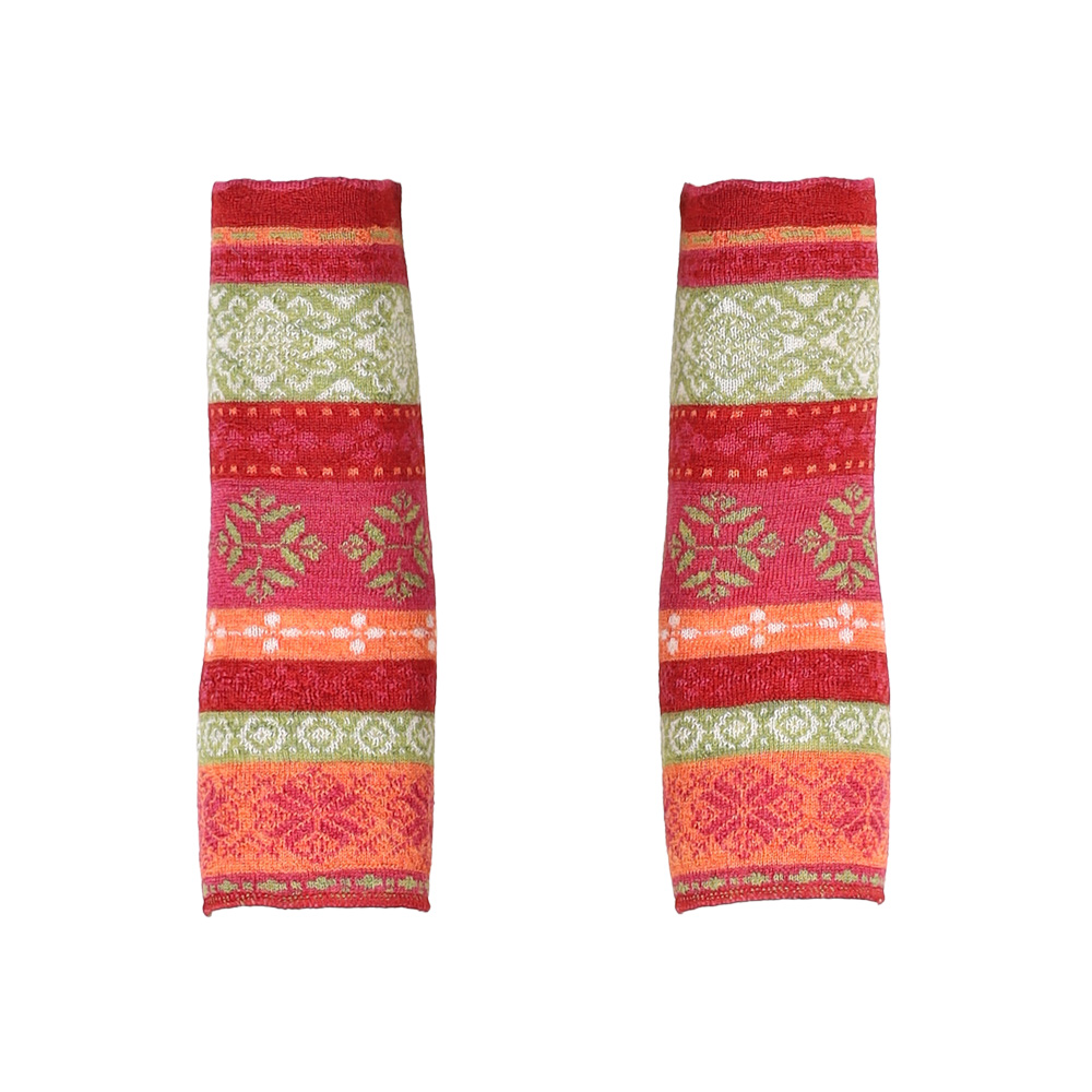 Beinstulpen Hedda mohnrot|himbeer