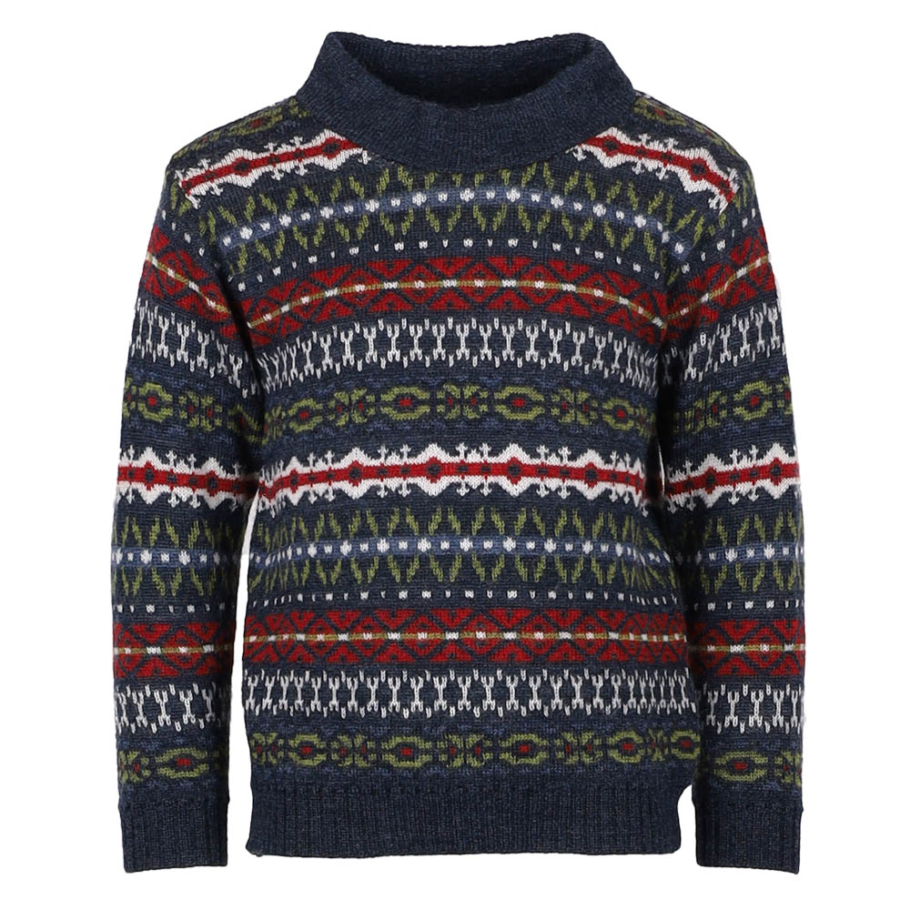 Pullover Tom Kinder nachtblau/bunt