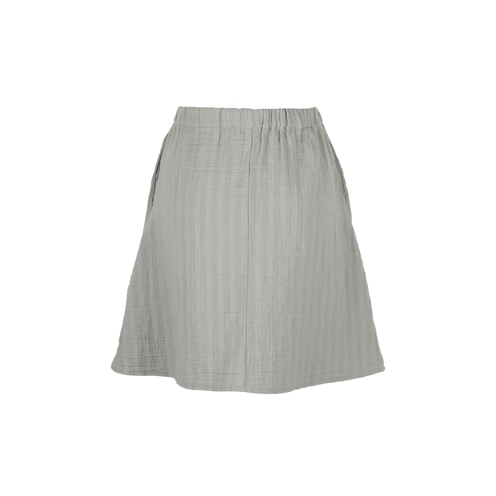 Rock A-linie Musselin | aqua