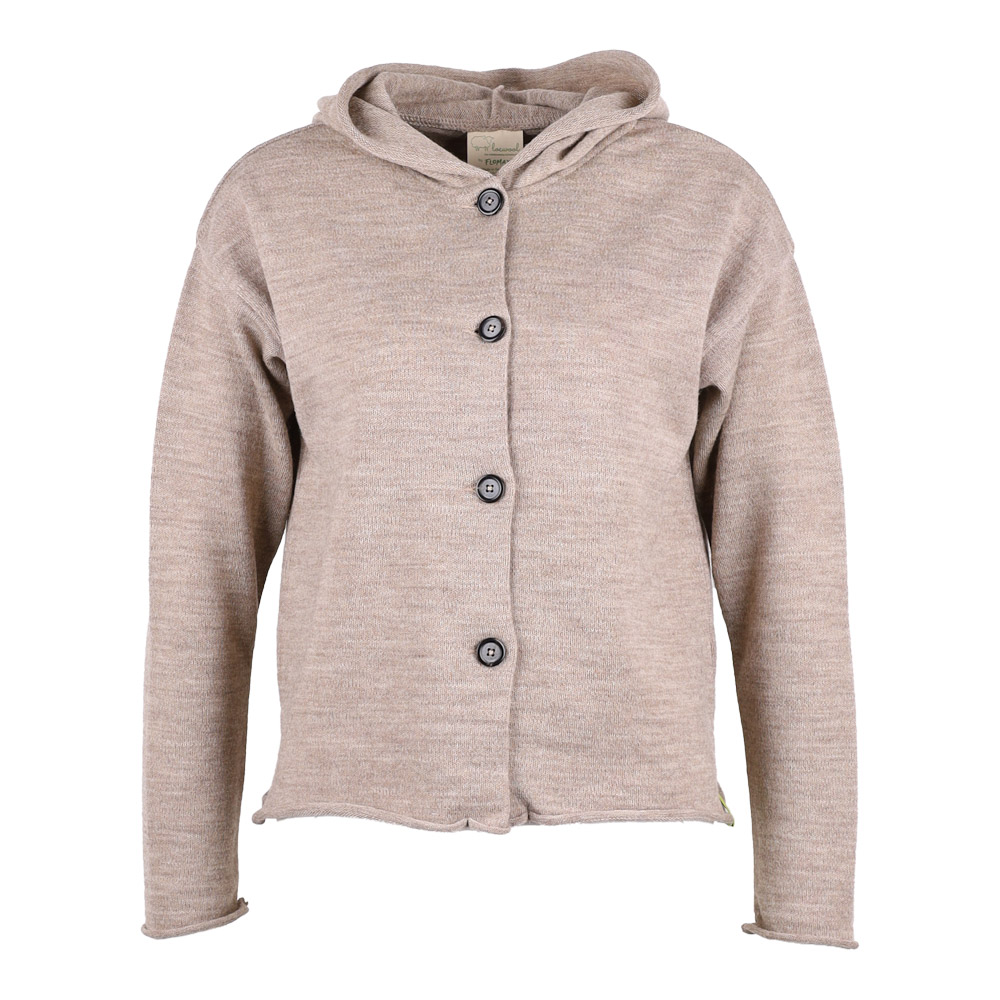 OS Kap. Kurzjacke locwool | birke mel.