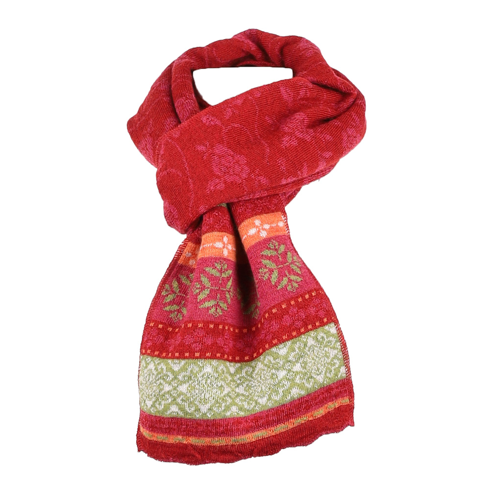 Schal Hedda mohnrot|himbeer