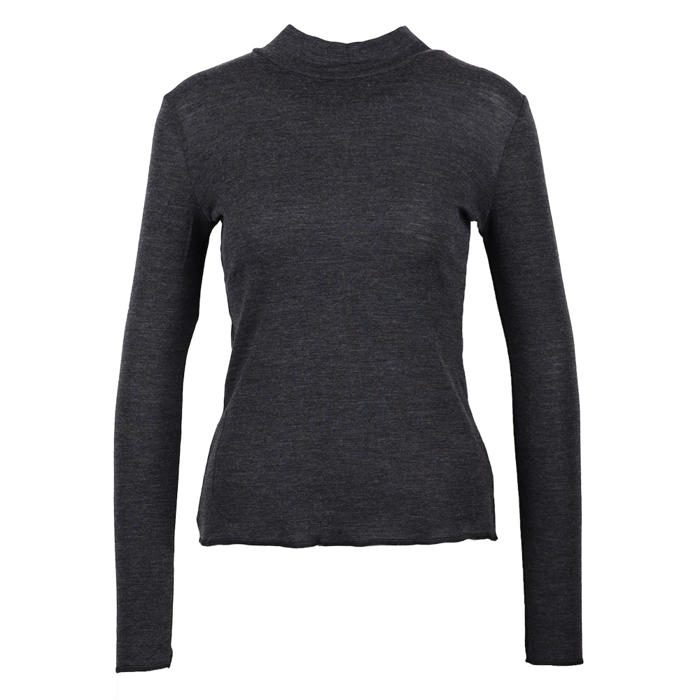 Rollkragen Shirt Jalfe | anthrazit