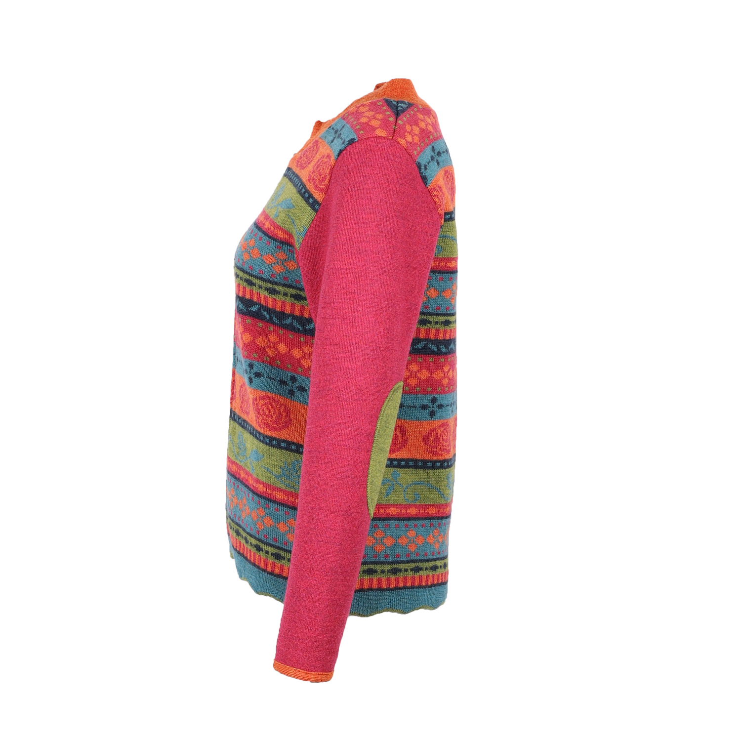 Jacke RV Rosalia türkis|bunt