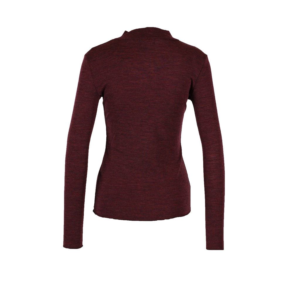 Rollkragen Shirt Jalfe | burgunder