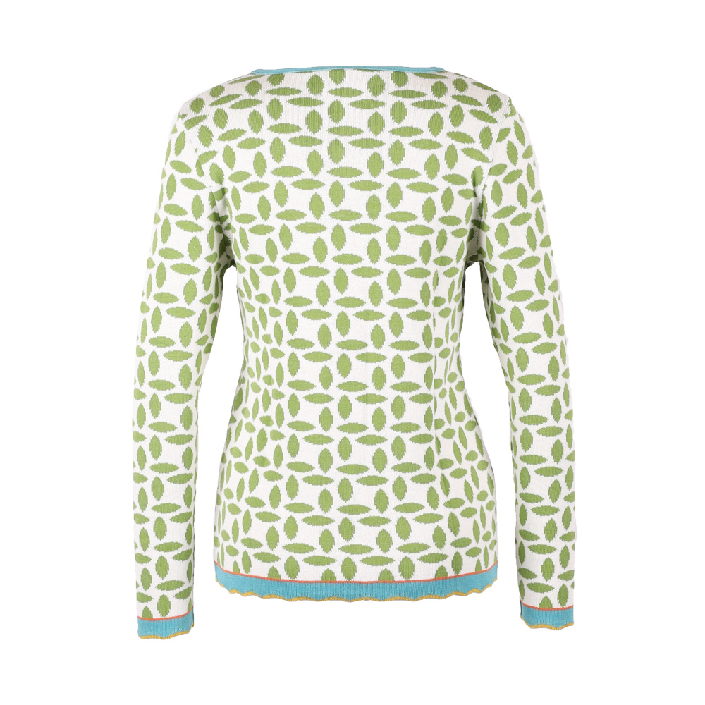 Strickjacke Bonnie natur|pistazie