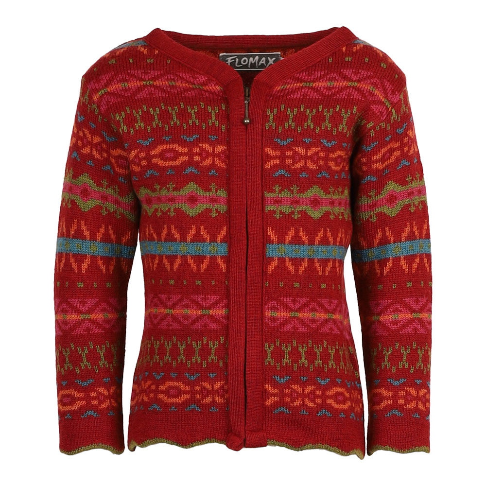 Jacke RV Tami Kinder mohnrot|multi