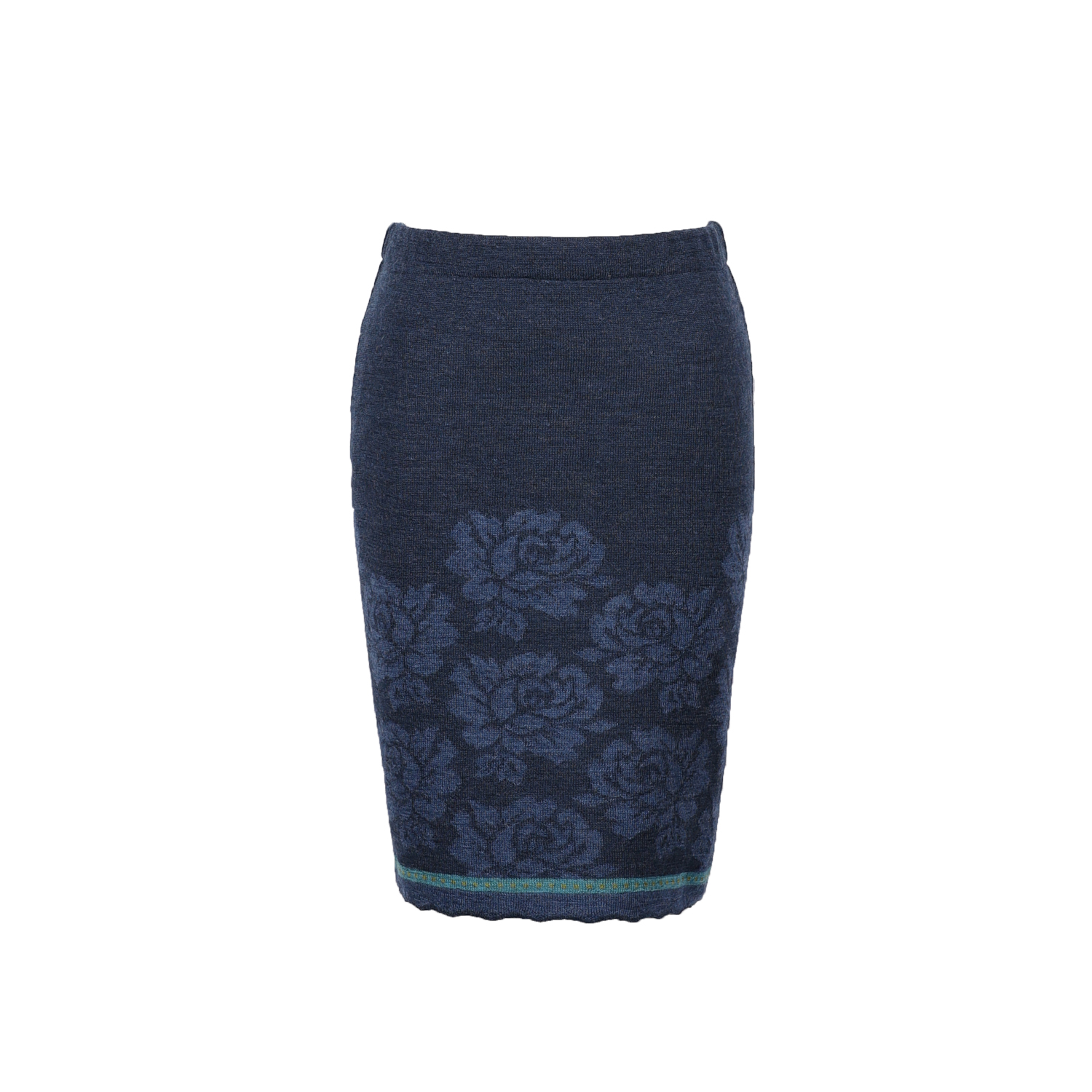 Strickrock Mary nachtblau|jeans