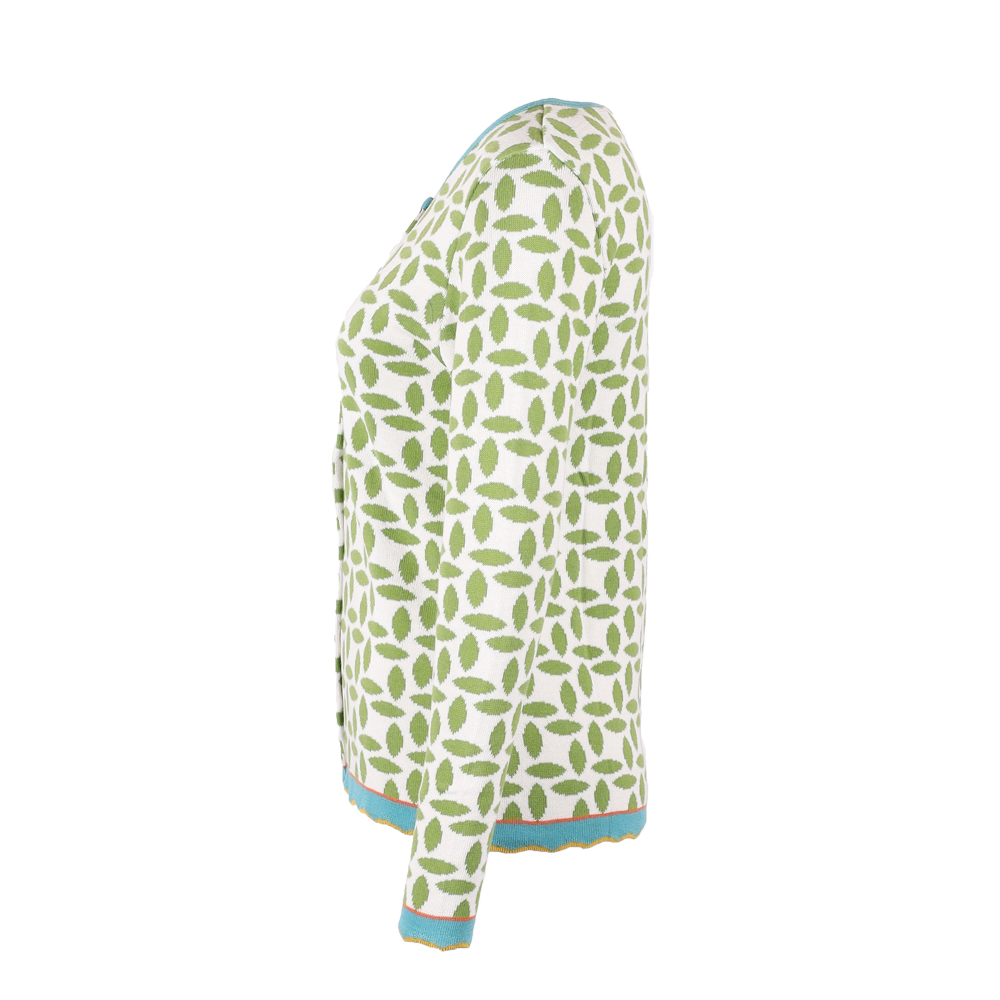 Strickjacke Bonnie natur|pistazie