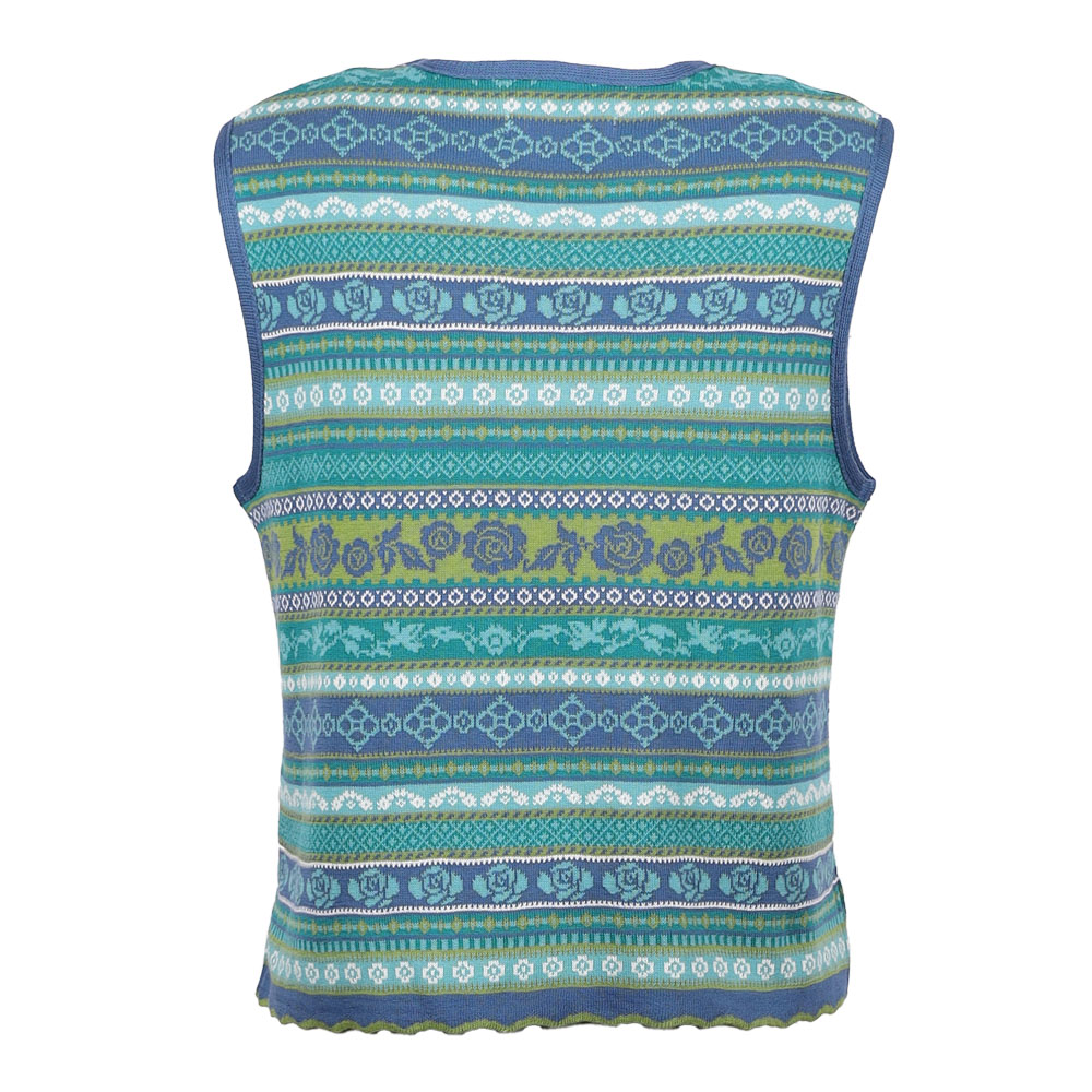 OS Kurz-Pullunder Malou jeans|bunt