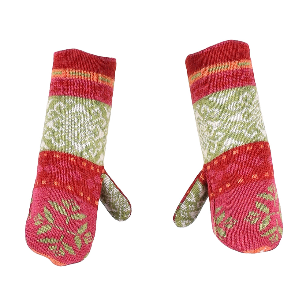 Handschuhe Hedda mohnrot|himbeer