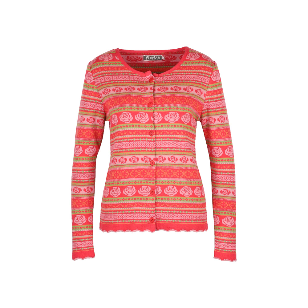 Strickjacke Solei hibiskus|altrosa