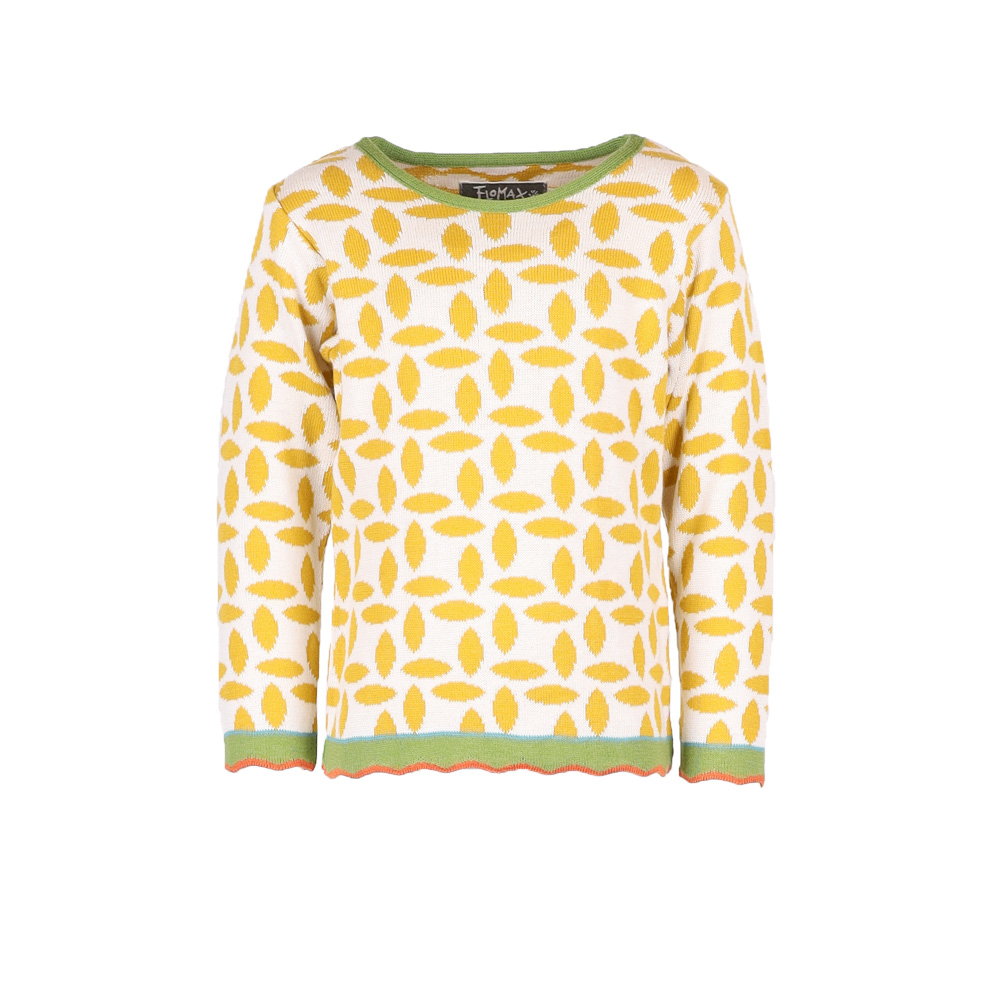 Pulli Bonnie Kinder natur|messing