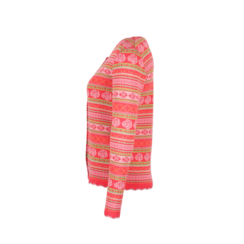 Strickjacke Solei hibiskus|altrosa