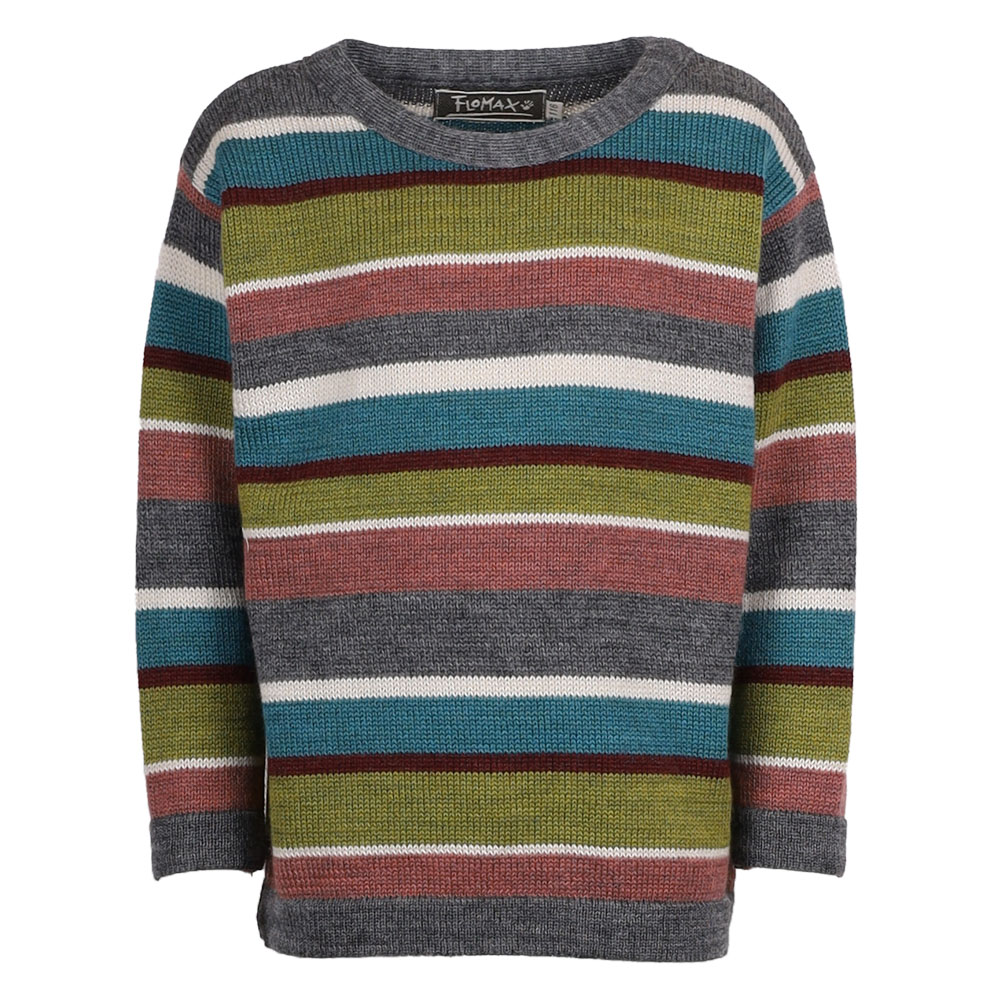 Pulli Arco Kinder schiefer|bunt