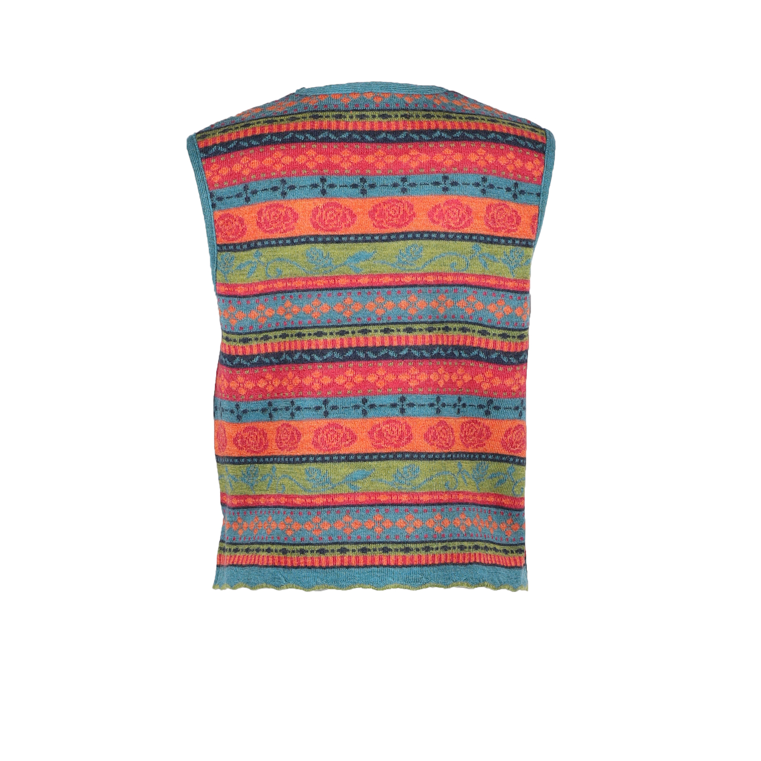 Kurzpullunder Rosalia türkis|bunt