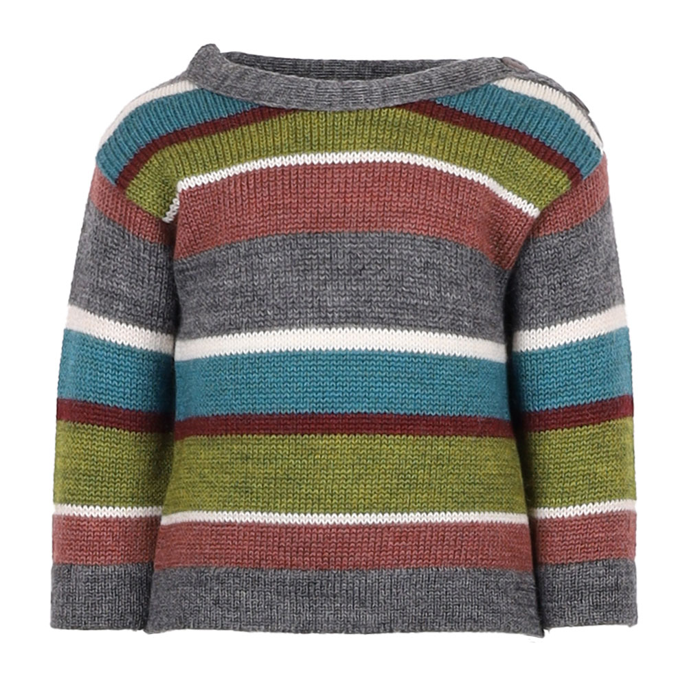 Pulli Arco Baby schiefer|bunt