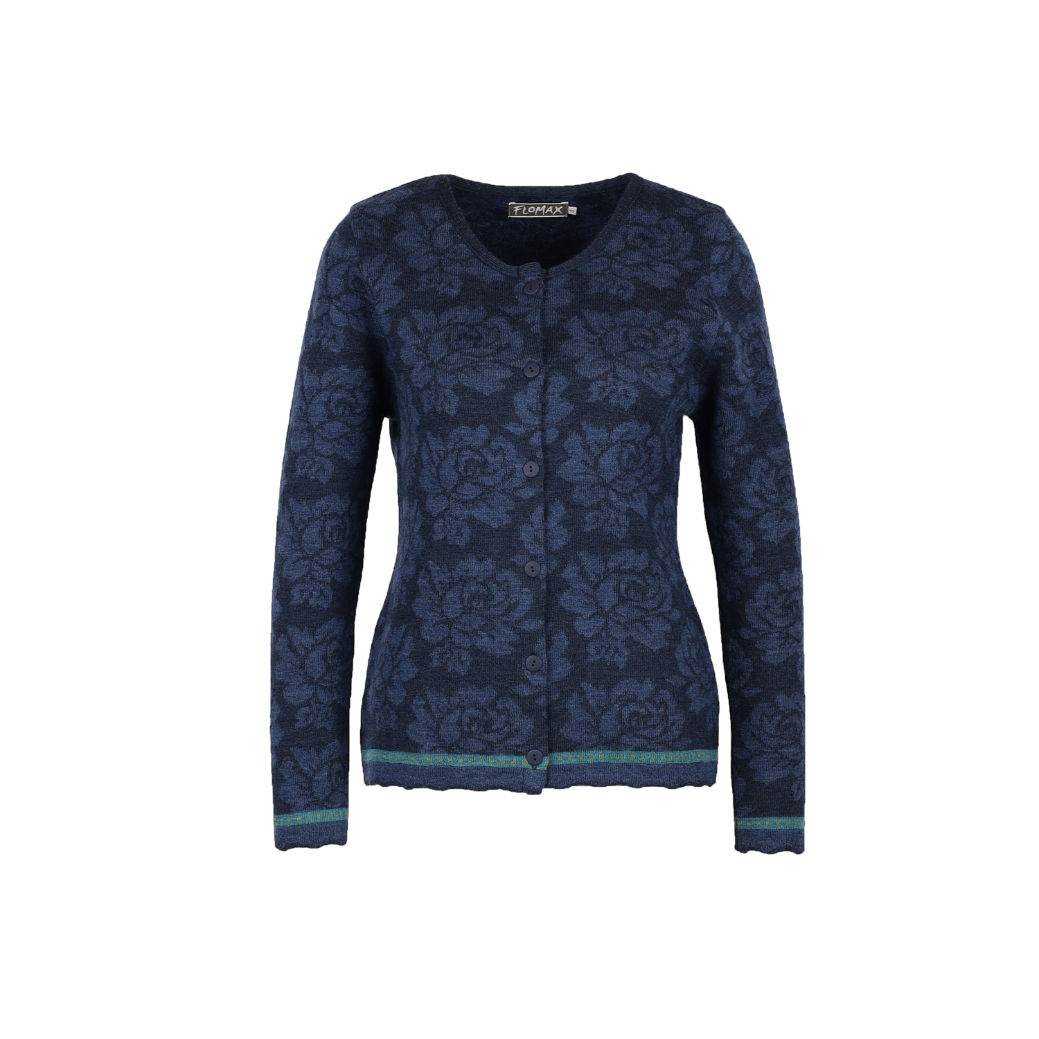 Strickjacke Mary nachtblau|jeans