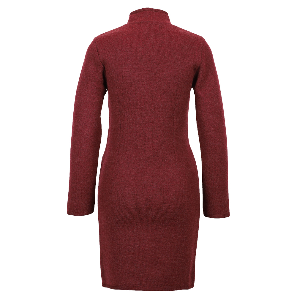 Walk Stehkragenmantel | burgunder