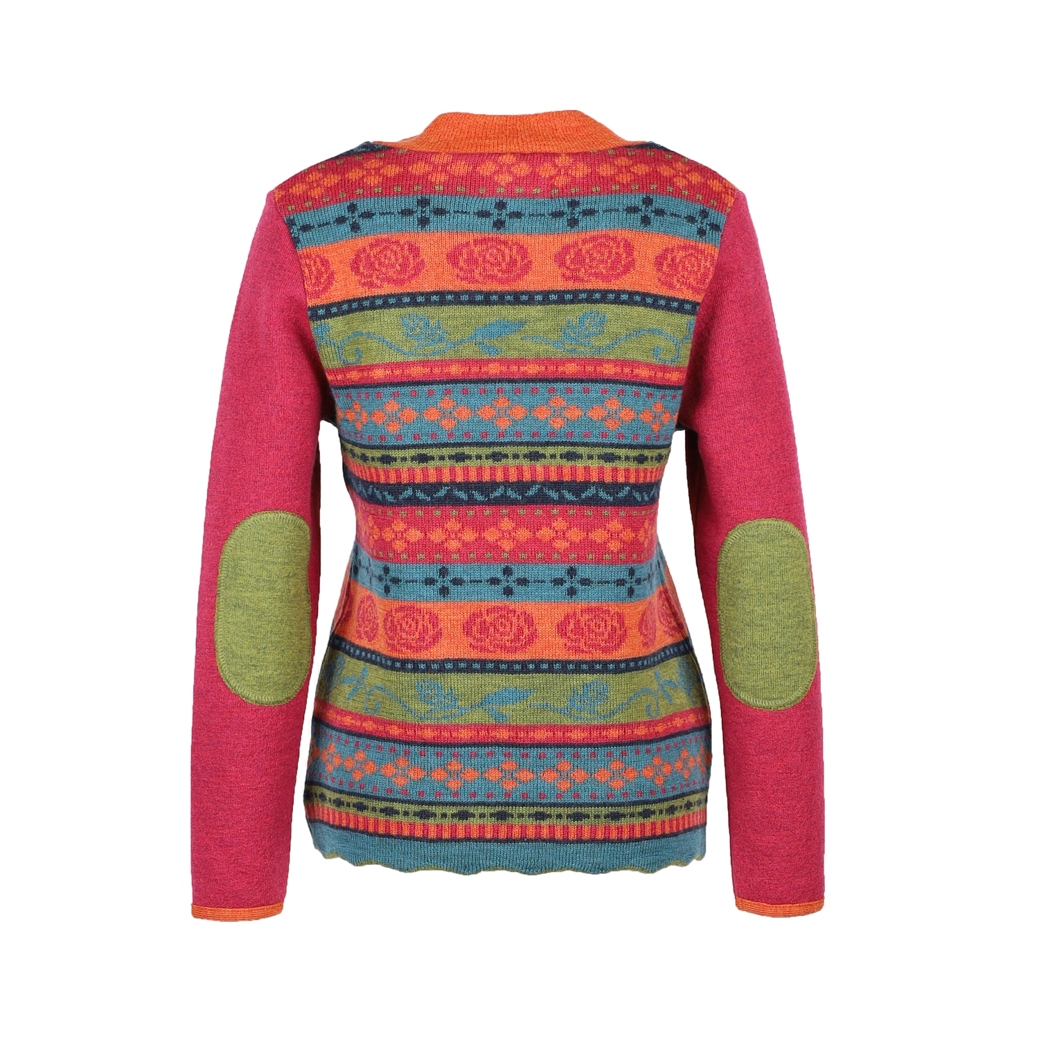 Jacke RV Rosalia türkis|bunt