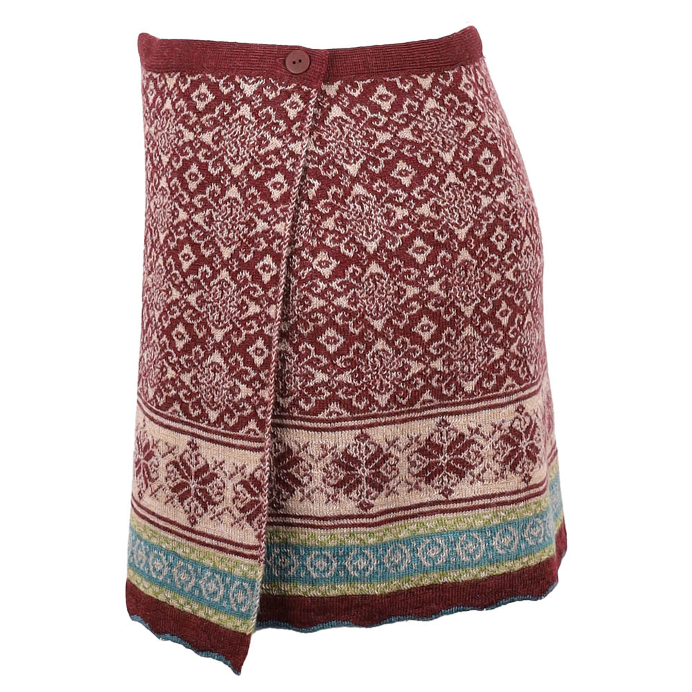 Cacheur Rikka burgunder|camel