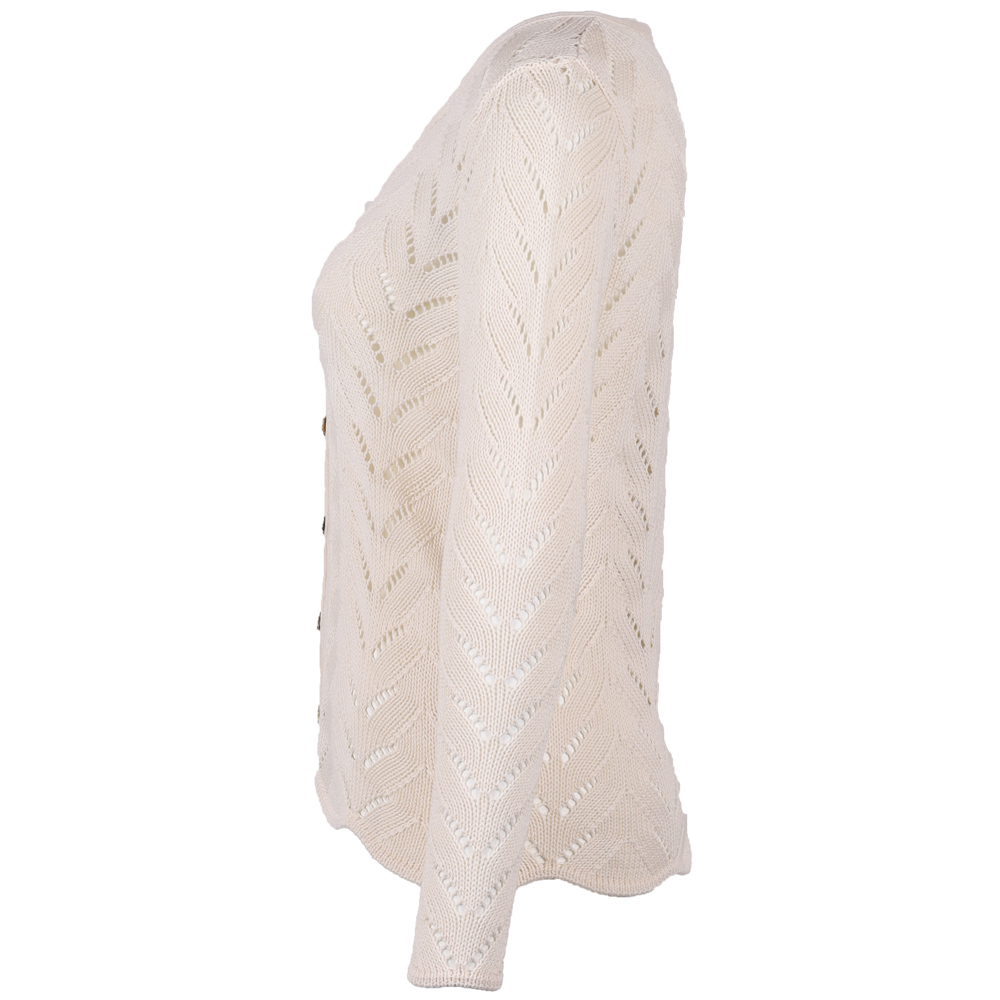 Strickjacke Fine | natur