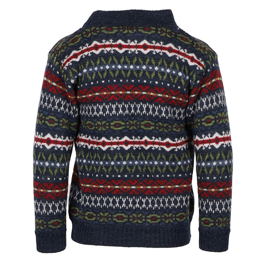 Pullover Tom Kinder nachtblau/bunt
