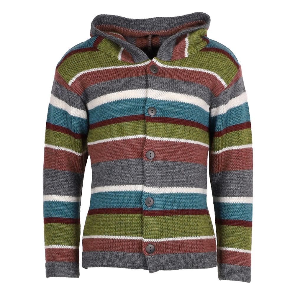 Kap.jacke Arco Kinder schiefer|bunt