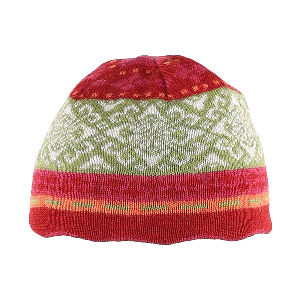 Strickmütze Hedda mohnrot|himbeer